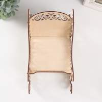 Шкатулка дерево для конфет "Новогодние Сани" 25х12х12,5 см (набор 5 деталей) Шкатулка дерево для конфет "Новогодние Сани" 25х12х12,5 см (набор 5 деталей)