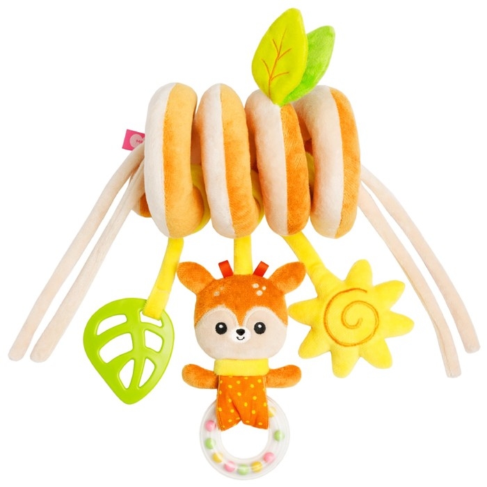 Растяжка - спираль «Олененок Бемби», прорезыватель, пищалка, погремушка, р-р 12-56 Растяжка - спираль «Олененок Бемби», прорезыватель, пищалка, погремушка, р-р 12-56