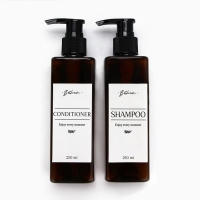 Дозатор для шампуня и кондиционера &laquo;Enjoy&raquo;, 250 мл, МИКС