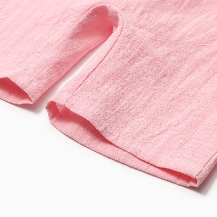 Комбинезон детский без рукавов MINAKU, цвет розовый, размер 62-68