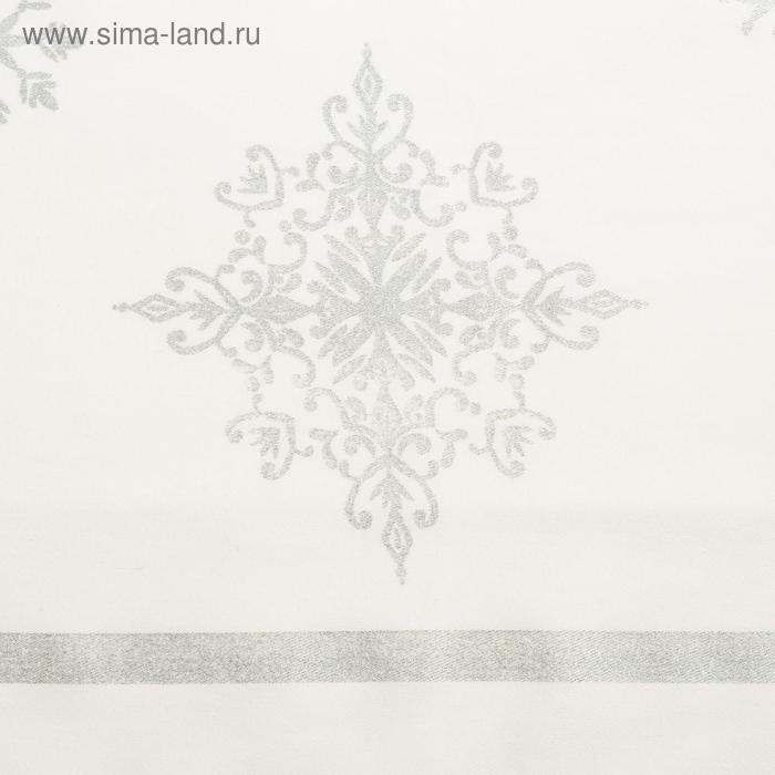 Полотенце Этель &laquo;Серебряные снежинки&raquo; 40х70 см, 100%хл, 190г/м2