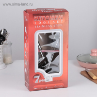 Набор кухонных принадлежностей &laquo;Помощник&raquo;, 6 предметов, на подставке