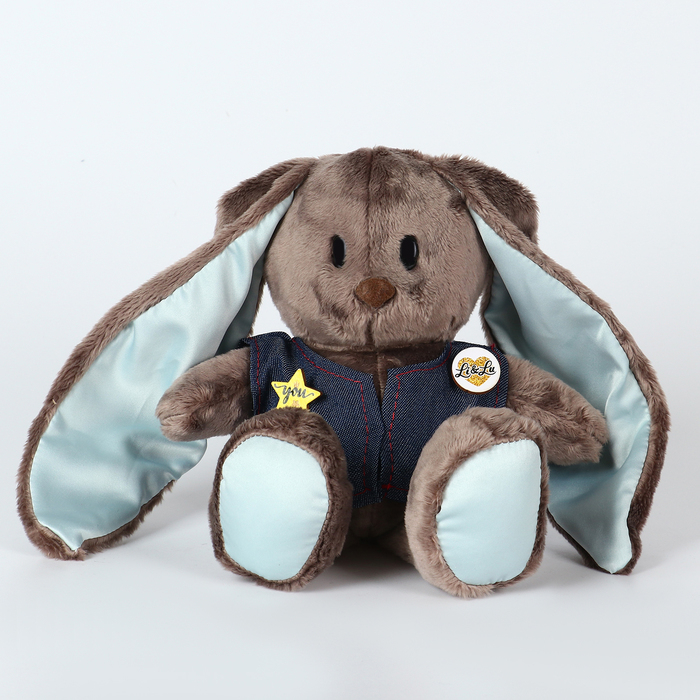 Мягкая игрушка &laquo;Малыш Lu в жилете&raquo;, заяц, 25 см