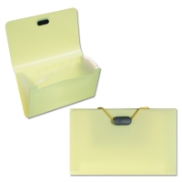 Папка на резинке А6, 12 отделений, узоры, жёлтая пастель Папка на резинке А6, 12 отделений, узоры, жёлтая пастель