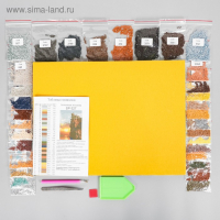 Алмазная мозаика на подрамнике «Ласточкино гнездо», 30 × 40 см, 33 цвета Алмазная мозаика на подрамнике «Ласточкино гнездо», 30 × 40 см, 33 цвета