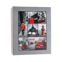 Фотоальбом на 200 фото "Красный"