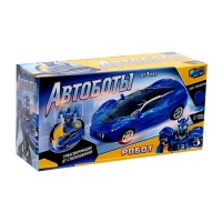 Робот инерционный &laquo;Спорткар&raquo;, трансформируется при столкновении, цвета МИКС