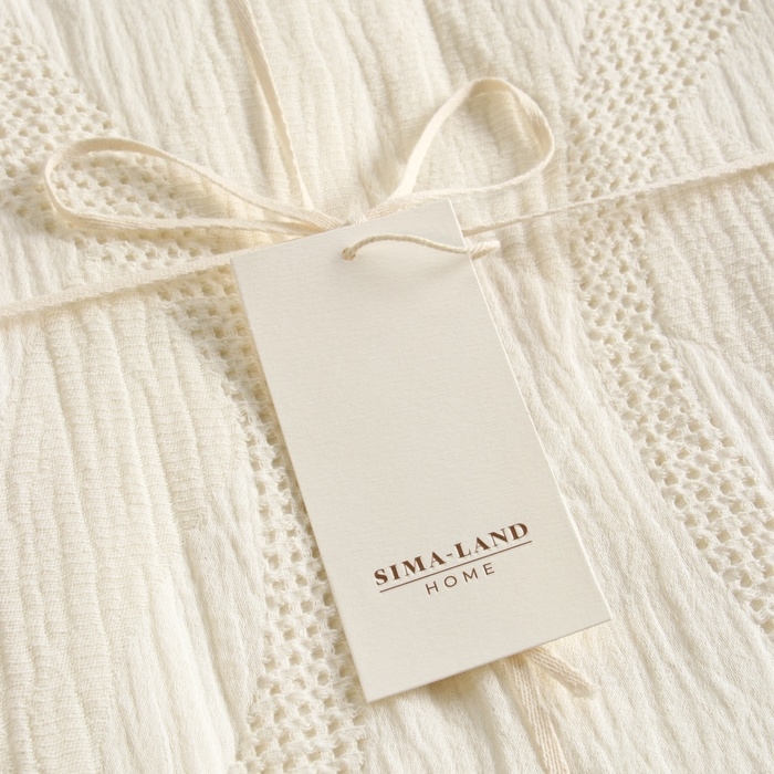 Плед SL Home Cotton 150*210 см, муслин/жаккард, 100% хлопок Плед SL Home Cotton 150*210 см, муслин/жаккард, 100% хлопок