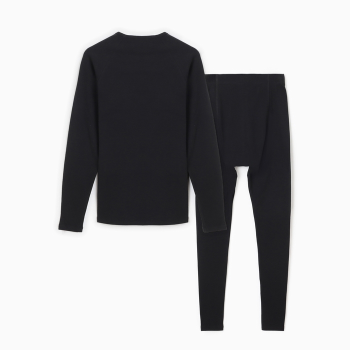 Термобельё мужское (джемпер, брюки) MINAKU цвет черный, размер 50