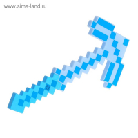 Кирка «Крафт», световые и звуковые эффекты, работает от батареек, цвета МИКС Кирка «Крафт», световые и звуковые эффекты, работает от батареек, цвета МИКС