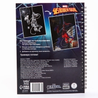 Набор для творчества с заданиями &laquo;Гравюры&raquo;, цветной фон, 8 гравюр, Человек-паук