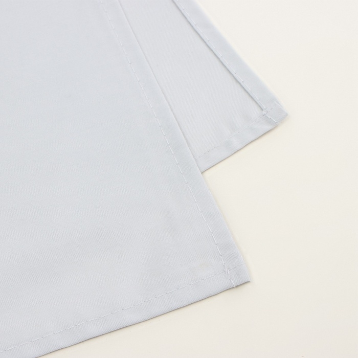 Пододеяльник 220ТС Этель 175*220 см, цв.светло-серый, сатин, 100% хлопок