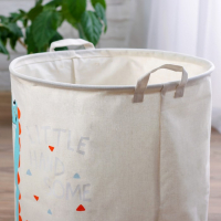 Корзина для игрушек &laquo;Приветливый динозавр&raquo;, ткань: хлопок с пропиткой