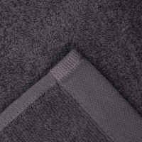 Полотенце махровое Love Life "Самум" 50*90 см, серый, синий, 100% хл, 450 гр/м2