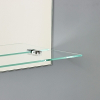 Зеркало в ванную комнату с полкой, прямоугольное, 35×50 см Зеркало в ванную комнату с полкой, прямоугольное, 35×50 см