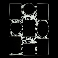 Фоторамка на 9 фото 10х10, 10х15 см "Семейная ветвь" белая 56,5х43х2 см Фоторамка на 9 фото 10х10, 10х15 см "Семейная ветвь" белая 56,5х43х2 см