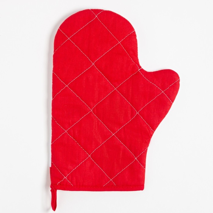 Кухонный набор &laquo;King, варежка&raquo;-прихватка 20х28 см, молоток деревянный