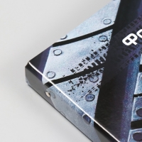 Фотоальбом 25 листов (уголки+кольца) "Шина" 19х27х3 см