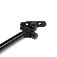 Газовый лифт ТУНДРА GG080BL, 80N, с доводчиком, цвет черный