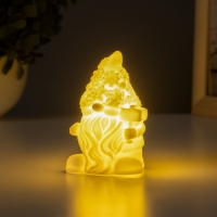 Ночник "Гном" 2Вт LED LR44 белый 4,5х5,5х9см