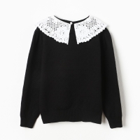 Джемпер школьный для девочки, цвет черный, рост 146 см Джемпер школьный для девочки, цвет черный, рост 146 см