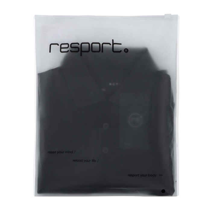 Футболка поло мужская спортивная, размер L (50), цвет черный