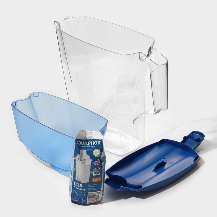 Фильтр-кувшин &laquo;Аквафор-Лайн&raquo;, 2,8 л, цвет синий