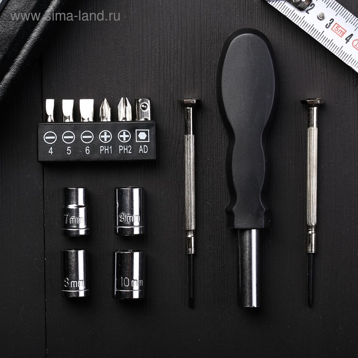 Набор инструментов в банке &laquo;Инструменты сильного мужика&raquo;, 13 предметов