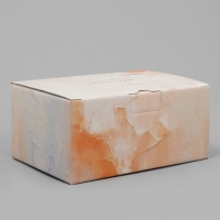 Коробка подарочная складная, упаковка, &laquo;Подарок от всего сердца&raquo;, 22 х 15 х 10 см