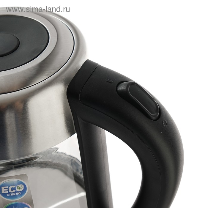 Чайник электрический Sakura SA-2720SBK, стекло, 1.7 л, 2200 Вт, серебристый Чайник электрический Sakura SA-2720SBK, стекло, 1.7 л, 2200 Вт, серебристый