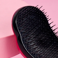 Расчёска массажная, 7,5 &times; 12,5 см, PVC коробка, цвет МИКС