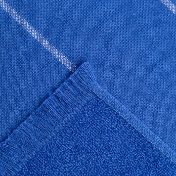 Полотенце махровое двухстороннее Этель "Уют" 50х90 см, цвет синий,100% хлопок, 240 гр/м2