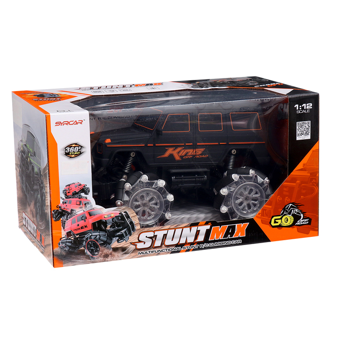 Машина радиоуправляемая &laquo;Внежорожник&raquo;, 1:12, 4WD, движение во всех направлениях, работает от аккумулятора, цвет чёрный