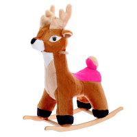Мягкая качалка &laquo;Олень&raquo;, цвета МИКС