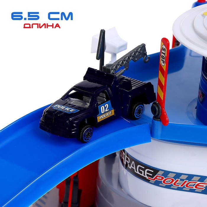 Игровой набор &laquo;Полицейский участок&raquo;, 2 уровня, вертолетная площадка