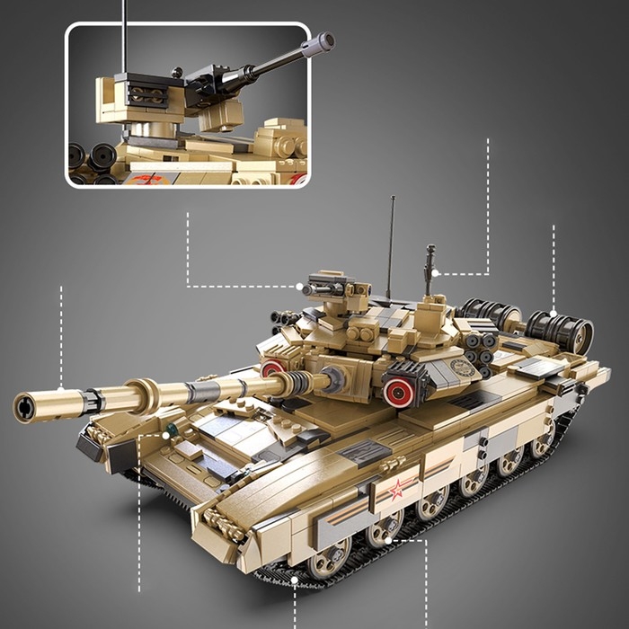 Конструктор радиоуправляемый «Внедорожник», 575 деталей, 2 варианта управления Конструктор радиоуправляемый «Внедорожник», 575 деталей, 2 варианта управления