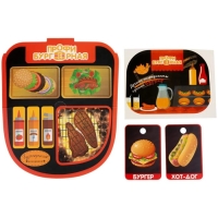 Игровой набор в рюкзачке &laquo;Профи Бургерная&raquo;, 15 предметов