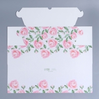 Коробка для капкейков, кондитерская упаковка с окном, 9 ячеек «Розы», 25 х 25 х 10 см Коробка для капкейков, кондитерская упаковка с окном, 9 ячеек «Розы», 25 х 25 х 10 см