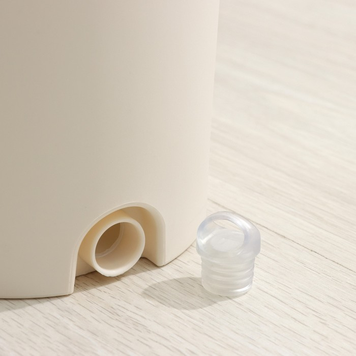 Швабра с отжимом и ведро Доляна: ведро с отсеками для полоскания и отжима 9,3 л, швабра плоская, запасная насадка из микрофибры