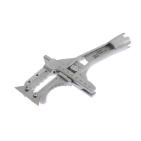 Ключ разводной сантехнический ТУНДРА, укороченная рукоятка, раскрытие губок до 80 мм, 225 мм Ключ разводной сантехнический ТУНДРА, укороченная рукоятка, раскрытие губок до 80 мм, 225 мм