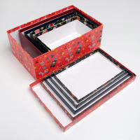 Набор подарочных коробок 5 в 1 &laquo;Щелкунчик&raquo;, 32,5 х 20 х 12,5 - 22 х 14 х 8,5 см, Новый год