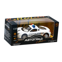 Машина металлическая «Полиция», инерционная, свет и звук, масштаб 1:43 Машина металлическая «Полиция», инерционная, свет и звук, масштаб 1:43