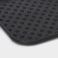 Лоток для обуви, 70×37 см, цвет чёрный Лоток для обуви, 70×37 см, цвет чёрный