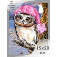 Алмазная мозаика &laquo;Морозное утро&raquo;, 15 &times; 20 см