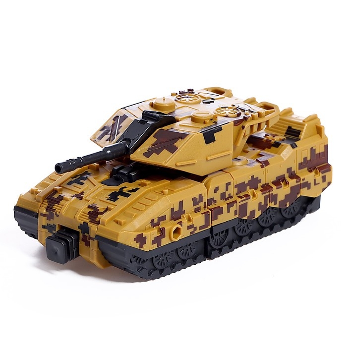 Робот &laquo;Танк&raquo;, трансформируется, цвет МИКС