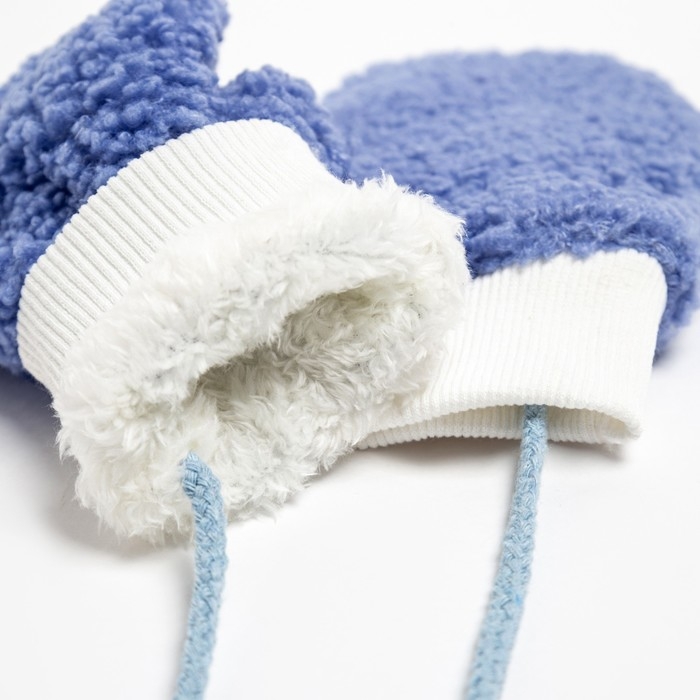 Варежки зимние детские MINAKU, цв.синий, р-р 15-16 (17 см) Варежки зимние детские MINAKU, цв.синий, р-р 15-16 (17 см)