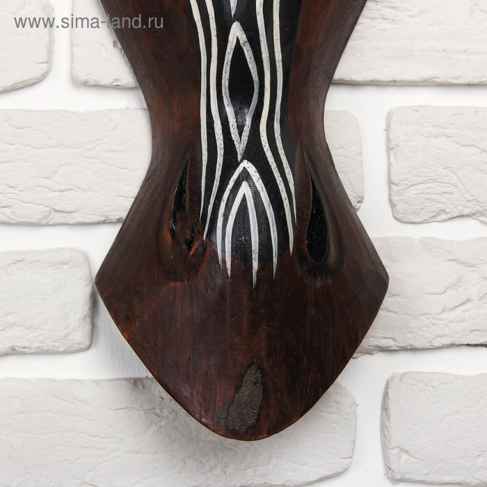 Маска дерево "Зебра" 50х16х7 см