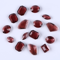 Камешки декоративные для творчества, набор 15 шт., цвет карамель, камни &mdash; от 6 до 14 мм