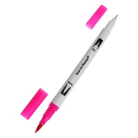 Набор профессиональных маркеров, 24 штуки/24 цвета, двусторонний Набор профессиональных маркеров, 24 штуки/24 цвета, двусторонний