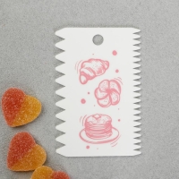 Шпатели кондитерские, набор «Сладости» 11.5×8 см, 11.2×6.5 см, 10×7 см, 3 шт Шпатели кондитерские, набор «Сладости» 11.5×8 см, 11.2×6.5 см, 10×7 см, 3 шт